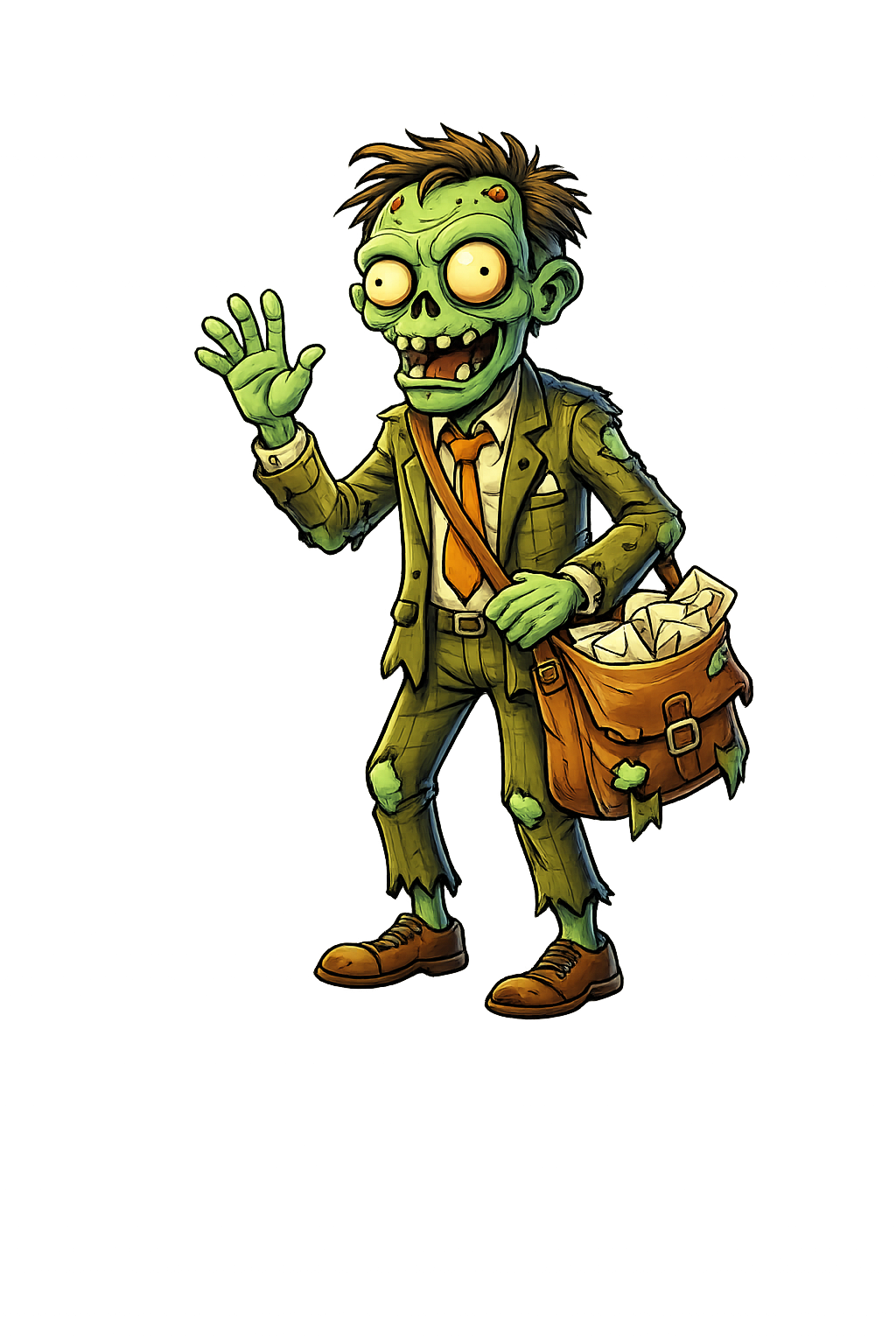 Mail Zombie Character